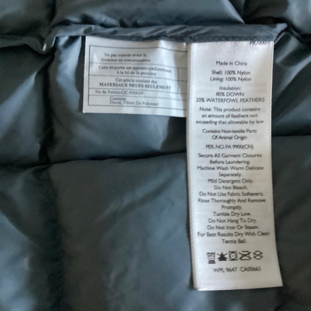 Eddie Bauer Mens Stratuslite Down Snap Front Jacket - S - Picture 9 of 11